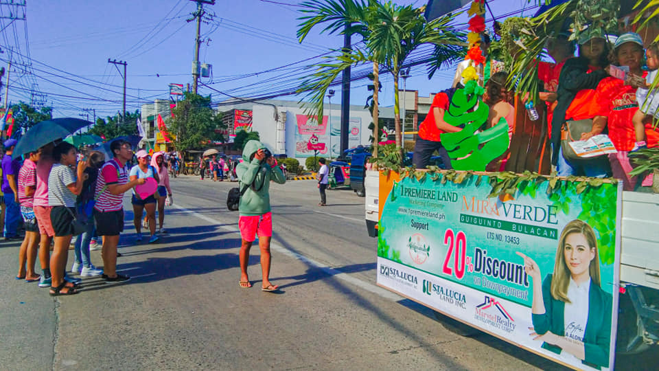 Parade During Halamanan Festival in Guiguinto Bulacan